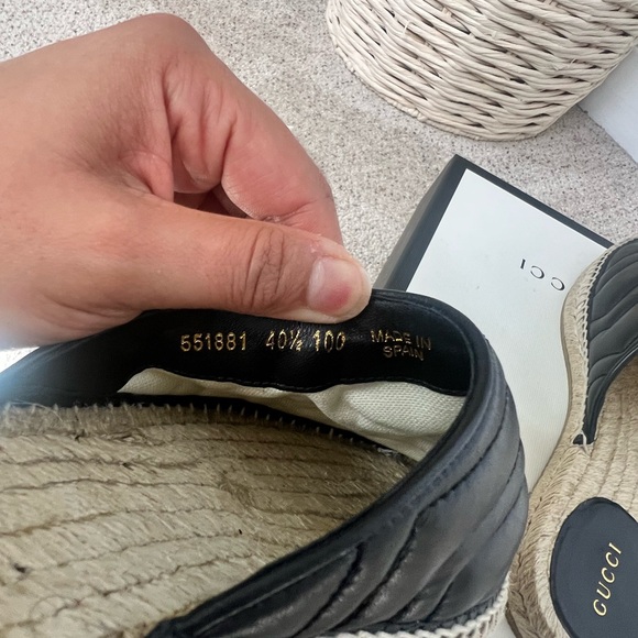 Gucci Napa Charlotte Leather Sandal Authentic - Picture 4 of 10